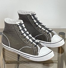 TRETORN Khaki Green Leather