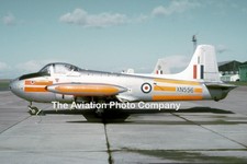 RAF 6 FTS Jet Provost R.3 XN556 at RAF Acklington (1968) Photograph