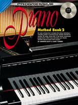 PROGRESSIVE PIANO METHOD Book 2 + Audio