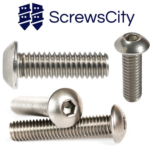 Button head screws hex allen - screws,