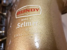 SELMER BUNDY TENOR SAX /