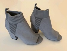 River Island Grey Peep Toe