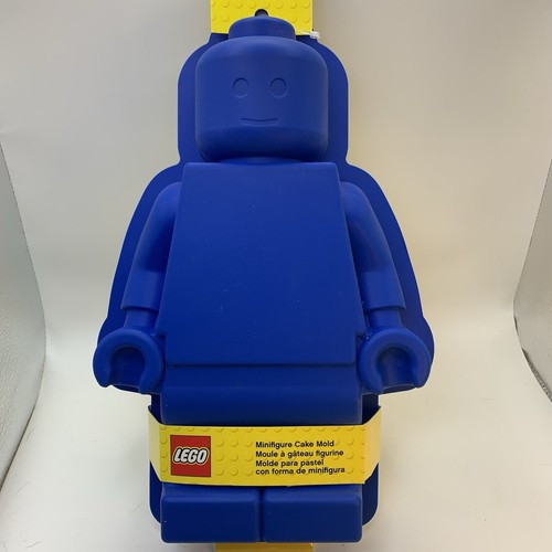 Lego minifigure blue silicone - minifigure,