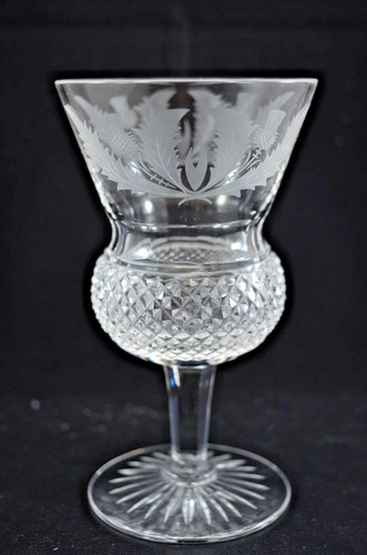 Edinburgh crystal thistle - edinburgh,