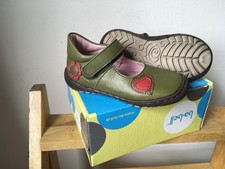 BO-BELL KIDS GIRLS SHOES, MARY JANE GREEN UK 6 JNR EU 23