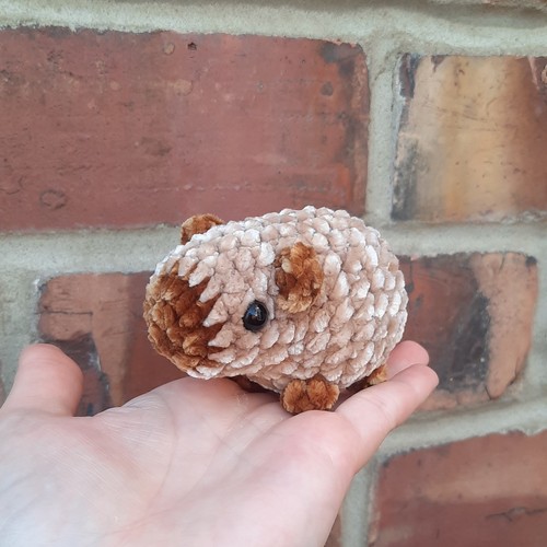 Crochet capybara plushie - plushie, |