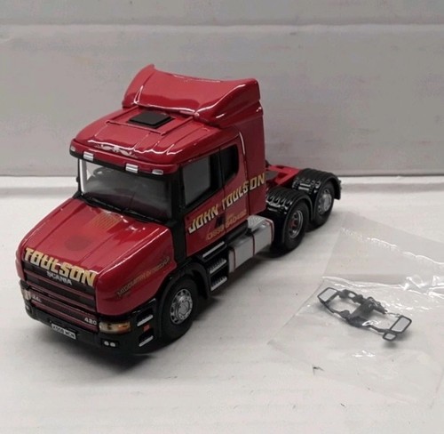 Corgi red scania 124l 420 - scania,