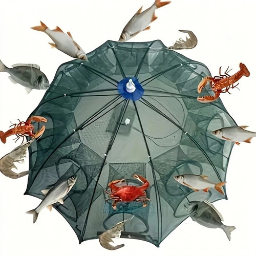 Foldable fishing shrimp trap - fishing,