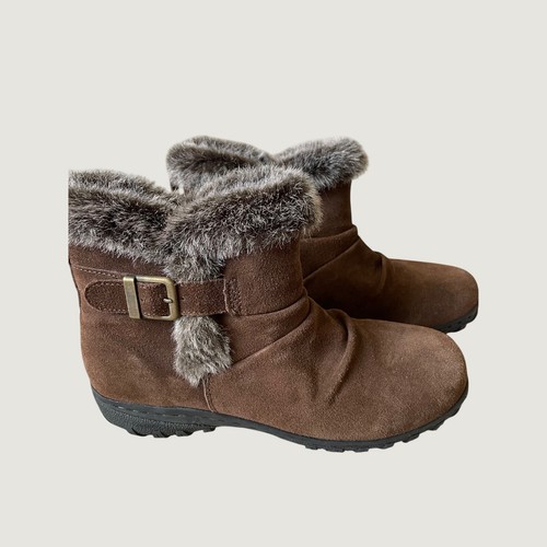 Khombu brown suede winter - khombu,