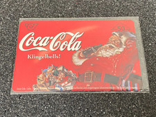 Drink Coca Cola Coke Klingelbells limited Weihnachtsedition 1997 phone card
