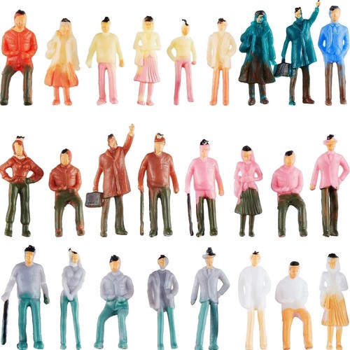 100 pcs scale miniature - pcs, 1:75