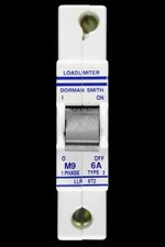 DORMAN SMITH 6 AMP TYPE 2 M9 MCB CIRCUIT BREAKER LOADLIMITER LLR 6T2