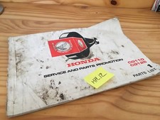 Honda CG110 CG125 Parts List