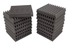 Acoustic foam and fabric wall and ceiling panels diffusers bass traps clearance
