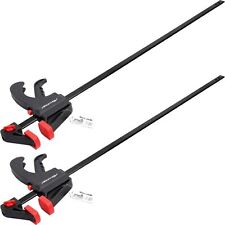 2pc 600mm Quick Ratchet Speed Clamp & Spreader Wood Working 24" CT1412-2