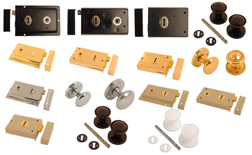 Rim door locks - door, with