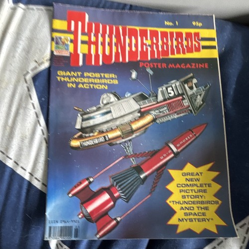 Thunderbirds poster magazine - thunderbirds,