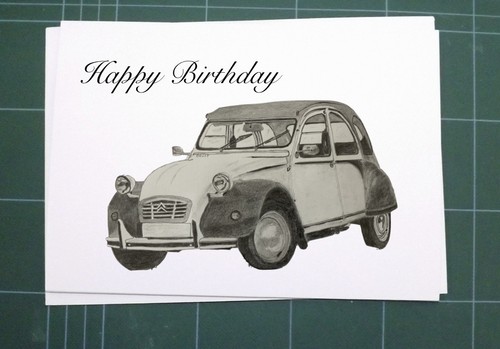 Citroen 2cv dolly birthday - dolly,