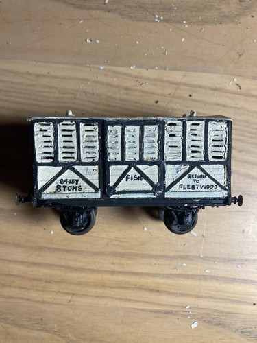 Vintage handmade fish van - handmade,
