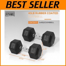 Cast Iron Hand Weights Set