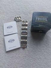 Original Fossil ES1785 Stainless steel Bronze Toned Watch