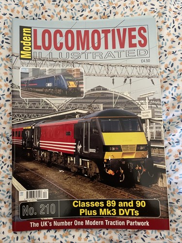 Modern locomotive illustrated - modern,