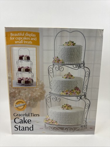 Wilton graceful tiers cake - wilton,