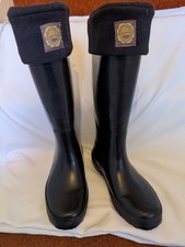 Joules Ladies Navy Wellies