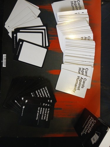 Cards against humanity third - against,