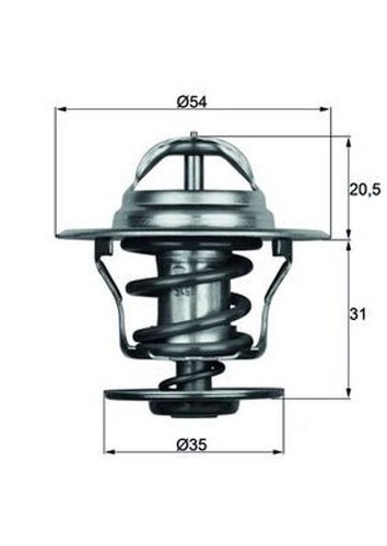 Fits mahle 84d - fits, tx