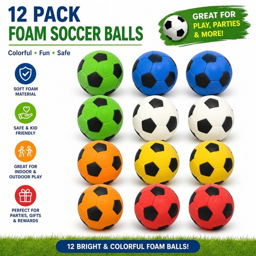 12pcs 7cm foam - x,