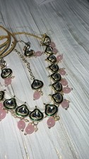 Baby Pink Kundan Necklace
