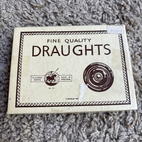 Vintage george draughts set - st,