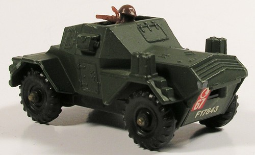 Daimler army scout - car, corgi