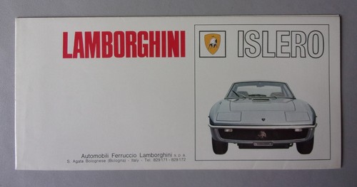 Lamborghini islero orig 1968 - islero,