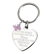 Keyring Heart Birthday