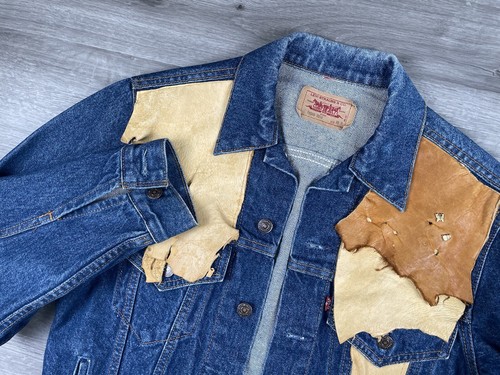 Vintage levis denim trucker - levis,