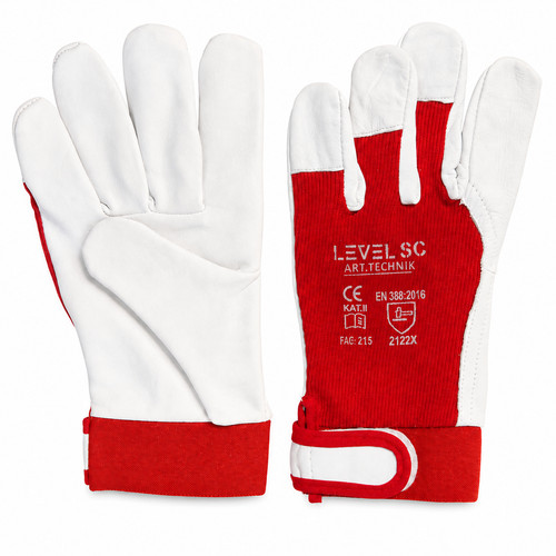 Proof red goatskin - goatskin, leather