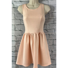 H&M Divided Skater Dress Peach