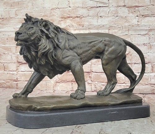 Male lion signed - signed, art
