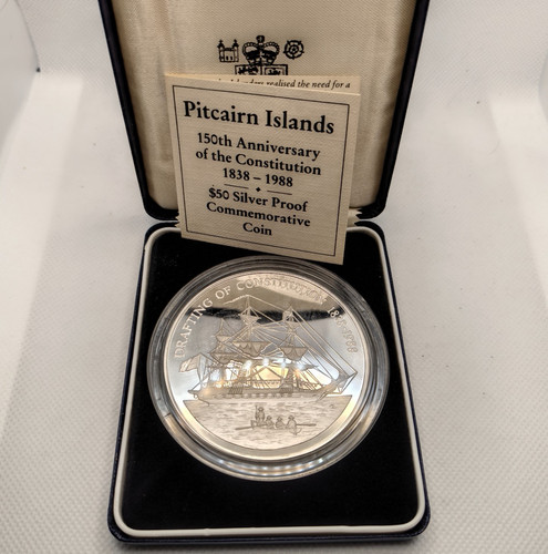 Rare royal mint 1988 pitcairn - royal,