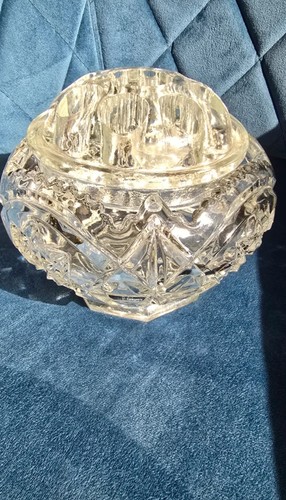 Vintage cut crystal - cut, bowl