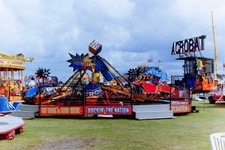 Fairground Funfair Ride "Acrobat" 35mm Negative - The Dips, New Brighton 2005