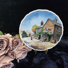 Royal Doulton "Penny Wise" Plate – Village Life by Anthony Forster 1989 