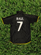 Real Madrid 1999/01 Away Shirt - Size Large #7 Raul