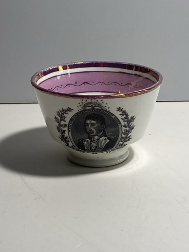 Staffordshire porcelain cup - staffordshire,