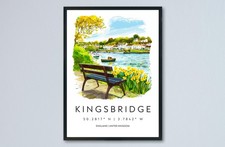 Kingsbridge Watercolor Poster