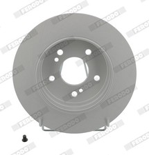 Brake disc Left - Right Rear