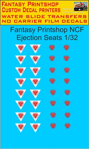 Decals ejection seat - ,