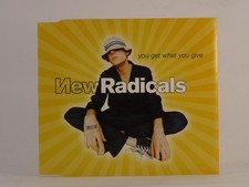 NEW RADICALS YOU GET WHAT YOU GIVE (J63) 3 Track CD Single including Picture Sle